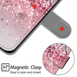 Pattern Printing PU Leather Wrist Strap Stand Feature Flip Case Cover with Card Slots for Samsung Galaxy A13 4G