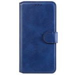 Solid Color Textured Leather Cover + Inner TPU Phone Case Stand Wallet Design Cellphone Cover for Samsung Galaxy A53 5G