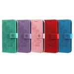 Til Samsung Galaxy A53 5G Etui Blomstret Mønster PU Læder Pung Stativ Telefoncover