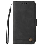 Til Samsung Galaxy A03 (164,2 mm) Læderpung Covers Skin Touch Telefoncover Stander med Rem
