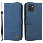 Til Samsung Galaxy A03 (164,2 mm) Læderpung Covers Skin Touch Telefoncover Stander med Rem