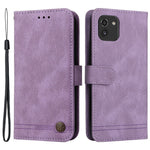 Til Samsung Galaxy A03 (164,2 mm) Læderpung Covers Skin Touch Telefoncover Stander med Rem