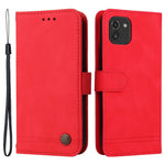 Til Samsung Galaxy A03 (164,2 mm) Læderpung Covers Skin Touch Telefoncover Stander med Rem