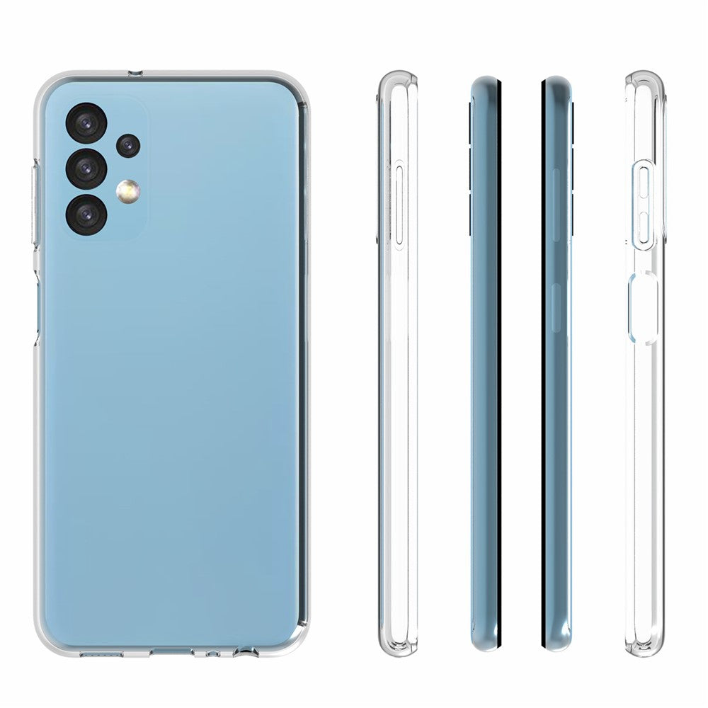 10 stk/pakke Indre vandmærkeresistent blødt TPU gennemsigtigt bagcover til Samsung Galaxy A13 4G