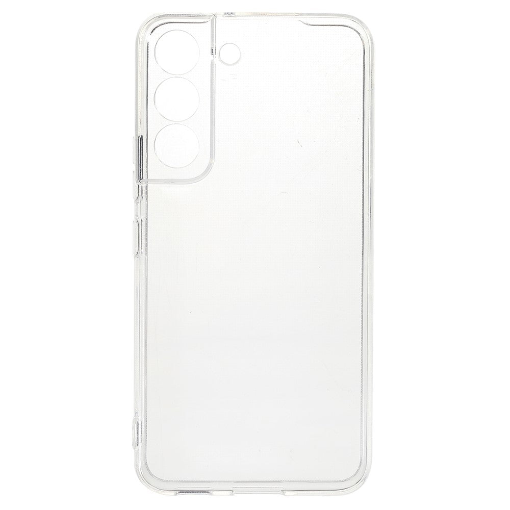 Clear Transparent 2.0mm Soft TPU Bumper Inner Anti-Watermark Phone Case for Samsung Galaxy S22+ 5G