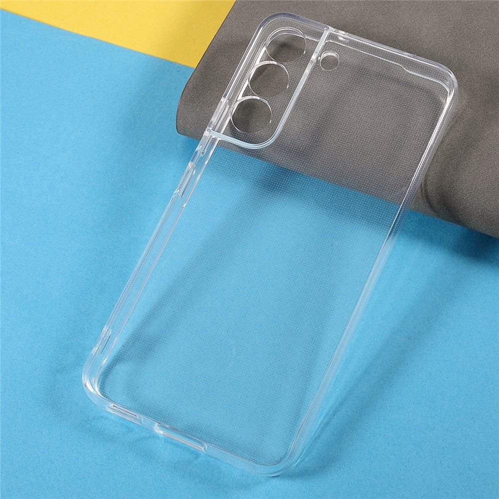 Clear Transparent 2.0mm Soft TPU Bumper Inner Anti-Watermark Phone Case for Samsung Galaxy S22+ 5G