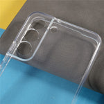 Clear Transparent 2.0mm Soft TPU Bumper Inner Anti-Watermark Phone Case for Samsung Galaxy S22+ 5G