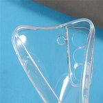 Clear Transparent 2.0mm Soft TPU Bumper Inner Anti-Watermark Phone Case for Samsung Galaxy S22+ 5G