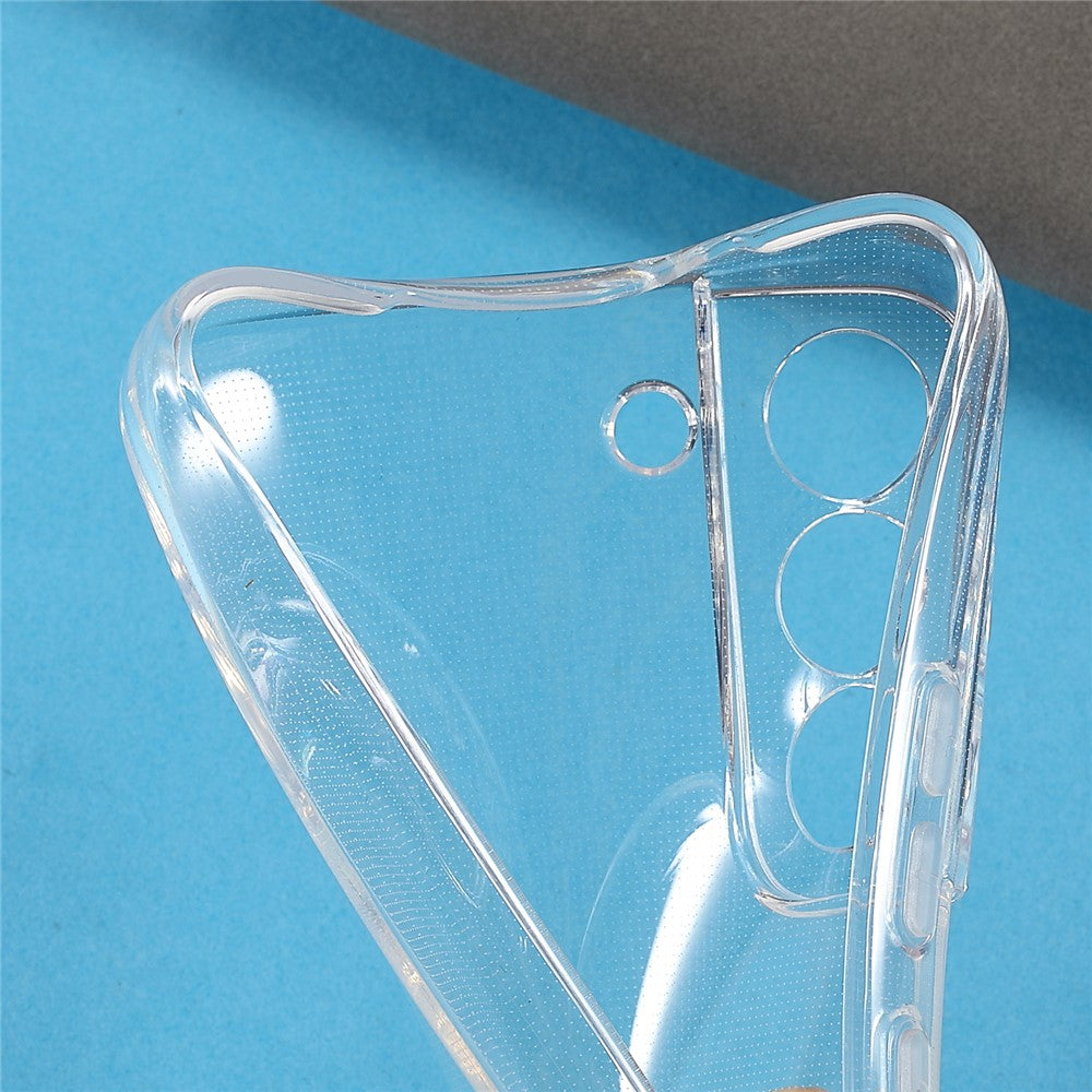 Clear Transparent 2.0mm Soft TPU Bumper Inner Anti-Watermark Phone Case for Samsung Galaxy S22+ 5G