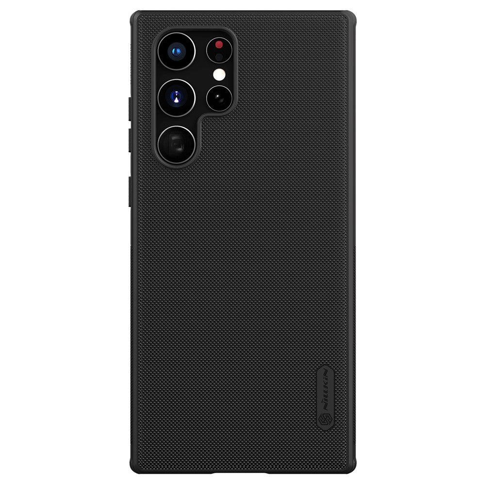 NILLKIN Frosted Shield PC Back + Soft TPU Edge Anti-fall Protective Case Cover for Samsung Galaxy S22 Ultra 5G