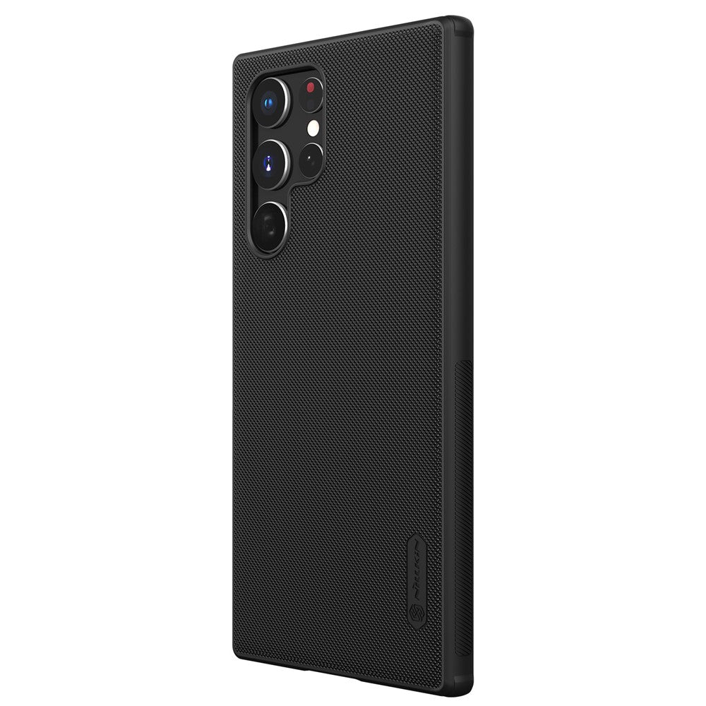 NILLKIN Frosted Shield PC Back + Soft TPU Edge Anti-fall Protective Case Cover for Samsung Galaxy S22 Ultra 5G