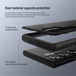 NILLKIN Frosted Shield PC Back + Soft TPU Edge Anti-fall Protective Case Cover for Samsung Galaxy S22 Ultra 5G
