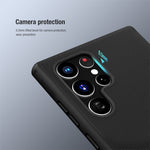 NILLKIN Frosted Shield PC Back + Soft TPU Edge Anti-fall Protective Case Cover for Samsung Galaxy S22 Ultra 5G