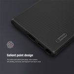 NILLKIN Frosted Shield PC Back + Soft TPU Edge Anti-fall Protective Case Cover for Samsung Galaxy S22 Ultra 5G