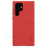 NILLKIN Frosted Shield PC Back + Soft TPU Edge Anti-fall Protective Case Cover for Samsung Galaxy S22 Ultra 5G
