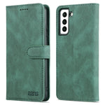 AZNS Plånboksfodral i PU-läder med full skyddsfunktion för Samsung Galaxy S22+ 5G
