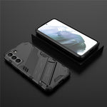 Kickstand Design Flexible TPU + Hard PC Back Phone Cover Anti-Scratch Cellphone Case for Samsung Galaxy S22 5G