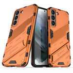 Stöddesign Flexibelt TPU + Hårt PC-baksida Mobilskal Reptåligt Mobilskal för Samsung Galaxy S22 5G