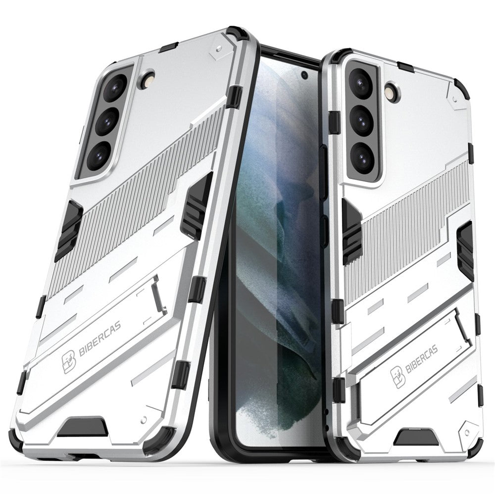 Stöddesign Flexibelt TPU + Hårt PC-baksida Mobilskal Reptåligt Mobilskal för Samsung Galaxy S22 5G