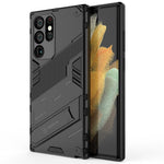 Stötsäkert TPU + PC-bakstycke för mobilmobil med stöd för Samsung Galaxy S22 Ultra 5G