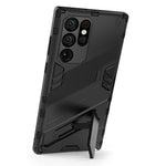 Stötsäkert TPU + PC-bakstycke för mobilmobil med stöd för Samsung Galaxy S22 Ultra 5G