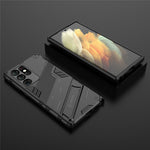 Stötsäkert TPU + PC-bakstycke för mobilmobil med stöd för Samsung Galaxy S22 Ultra 5G