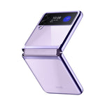 Shockproof Electroplating Folding Hard PC Phone Shell Mobile Phone Bag Case for Samsung Galaxy Z Flip3 5G