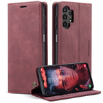 CASEME 013-serien mobilcover i flip-folio-design af PU-læder med stativ til Samsung Galaxy A13 5G / A04s 4G (164,7 mm)