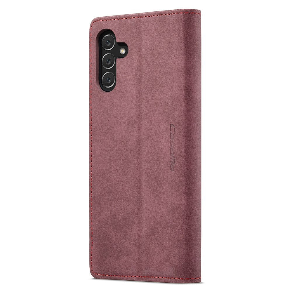 CASEME 013-serien mobilcover i flip-folio-design af PU-læder med stativ til Samsung Galaxy A13 5G / A04s 4G (164,7 mm)