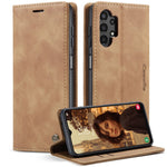 CASEME 013-serien mobilcover i flip-folio-design af PU-læder med stativ til Samsung Galaxy A13 5G / A04s 4G (164,7 mm)