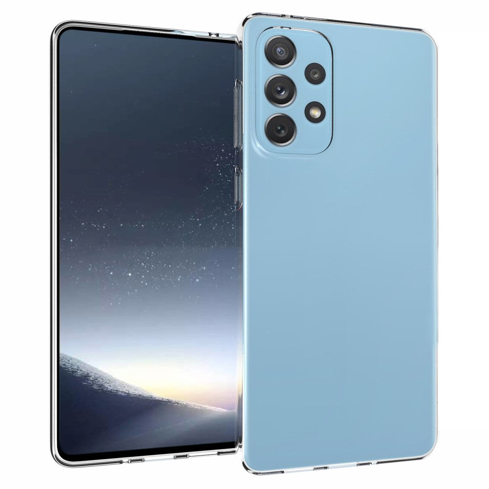 10 stk./pakke Blød TPU Cover Indvendigt vandmærkebestandigt Gennemsigtigt Telefoncover til Samsung Galaxy A73 5G