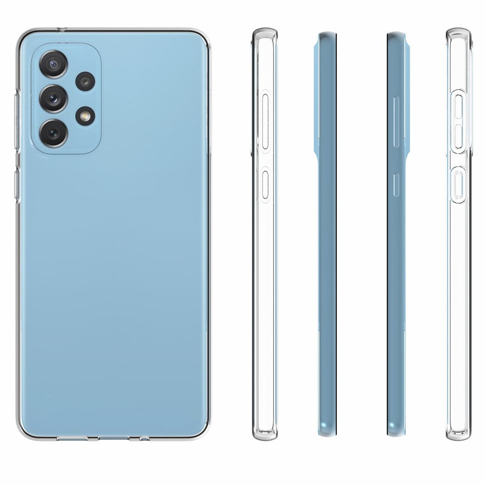 10 stk./pakke Blød TPU Cover Indvendigt vandmærkebestandigt Gennemsigtigt Telefoncover til Samsung Galaxy A73 5G