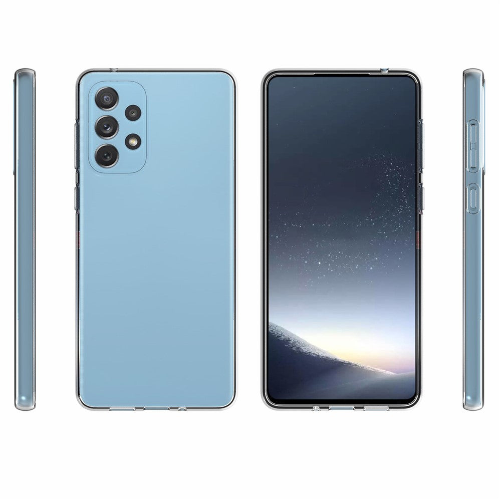 10 stk./pakke Blød TPU Cover Indvendigt vandmærkebestandigt Gennemsigtigt Telefoncover til Samsung Galaxy A73 5G