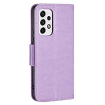 Cover med flere sommerfugleprægede mønstre i PU-læder, flip-pung, stativ og stødsikker beskyttelse med rem til Samsung Galaxy A53 5G