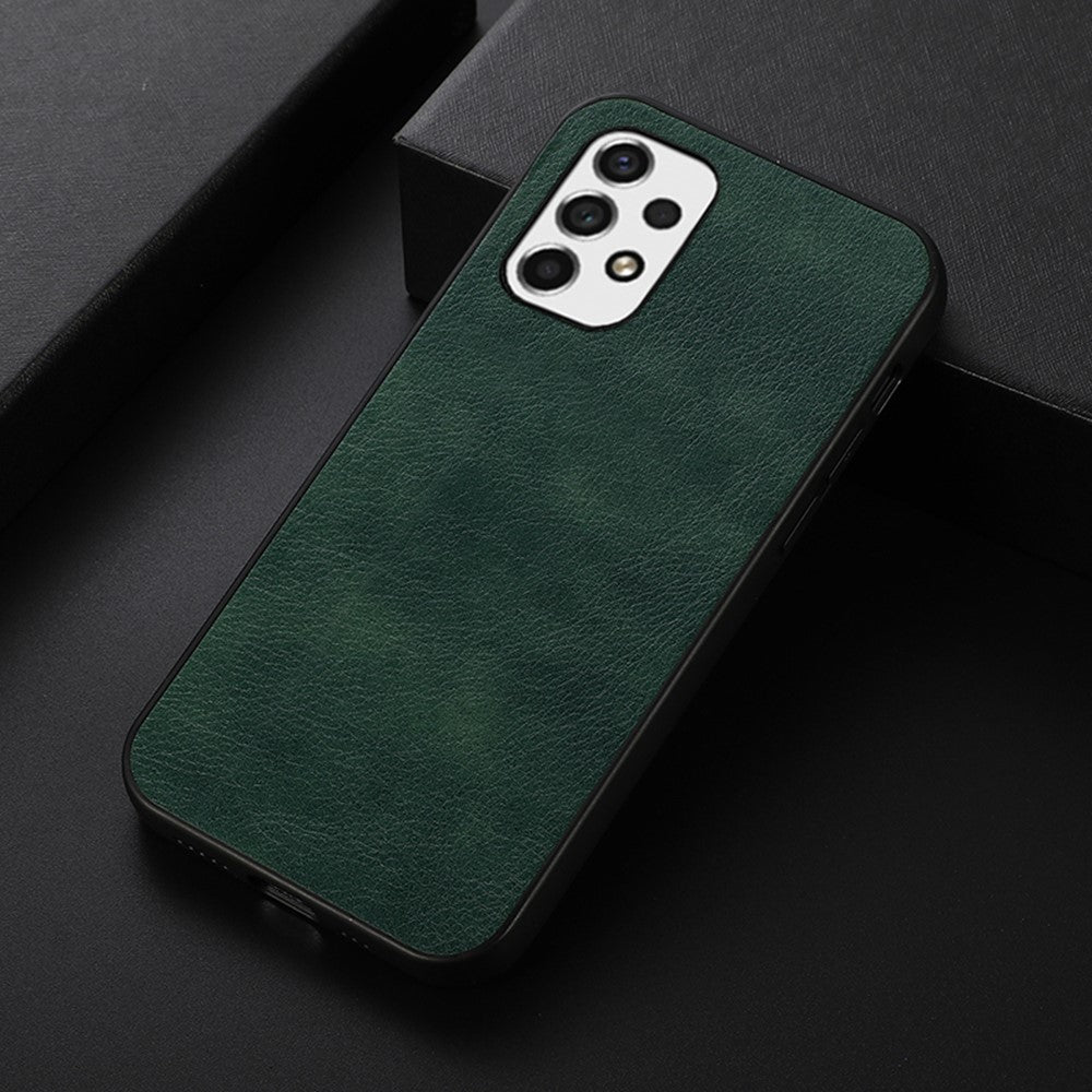 Ridsefast Litchi-tekstur PU-læderbelagt TPU + PC Cover til Samsung Galaxy A53 5G