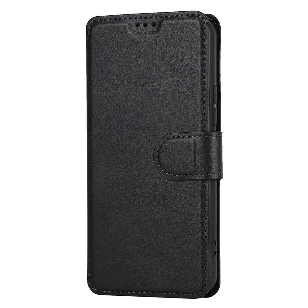 Vintage Texture Matte PU Leather Folio Flip Stand Case RFID Blocking Magnetic Wallet Cover for Samsung Galaxy S22 5G