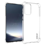 ENKAY HAT PRINCE Thickened Four Corners Anti-slip Side Strip Transparent TPU Case Protective Phone Cover for Samsung Galaxy A73