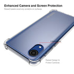 ENKAY HAT PRINCE Shock Absorption Thickened Corner Anti-slip Edge Clear Soft TPU Phone Case Shell for Samsung Galaxy A03 Core