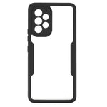 PET Skærmbeskytter + Akrylbagside + TPU-ramme Aftageligt 2-i-1 Ridsefast Etui til Samsung Galaxy A53 5G