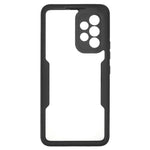 PET Skærmbeskytter + Akrylbagside + TPU-ramme Aftageligt 2-i-1 Ridsefast Etui til Samsung Galaxy A53 5G