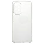 Super Clear 2-i-1 hård PC-bagside + PET-frontcover + TPU-kant Hybrid mobiltelefoncover til Samsung Galaxy A53 5G