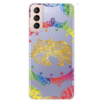 Lightweight Mandala Pattern Printing Soft TPU Phone Case Cover Back Protective Shell for Samsung Galaxy S22 5G