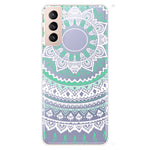Lightweight Mandala Pattern Printing Soft TPU Phone Case Cover Back Protective Shell for Samsung Galaxy S22 5G