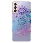 Lightweight Mandala Pattern Printing Soft TPU Phone Case Cover Back Protective Shell for Samsung Galaxy S22 5G