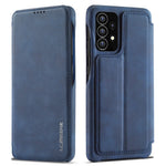 LC.IMEEKE Sammenfoldeligt stativ PU-læder Folio Flip Telefoncover med kortlomme til Samsung Galaxy A53 5G