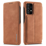 LC.IMEEKE Sammenfoldeligt stativ PU-læder Folio Flip Telefoncover med kortlomme til Samsung Galaxy A53 5G