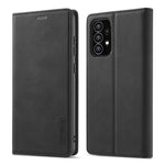 LC.IMEEKE Stærkt Magnetisk Auto-lukkende PU Læder + TPU Stativ Tegnebog Telefoncover Telefonetui til Samsung Galaxy A53 5G