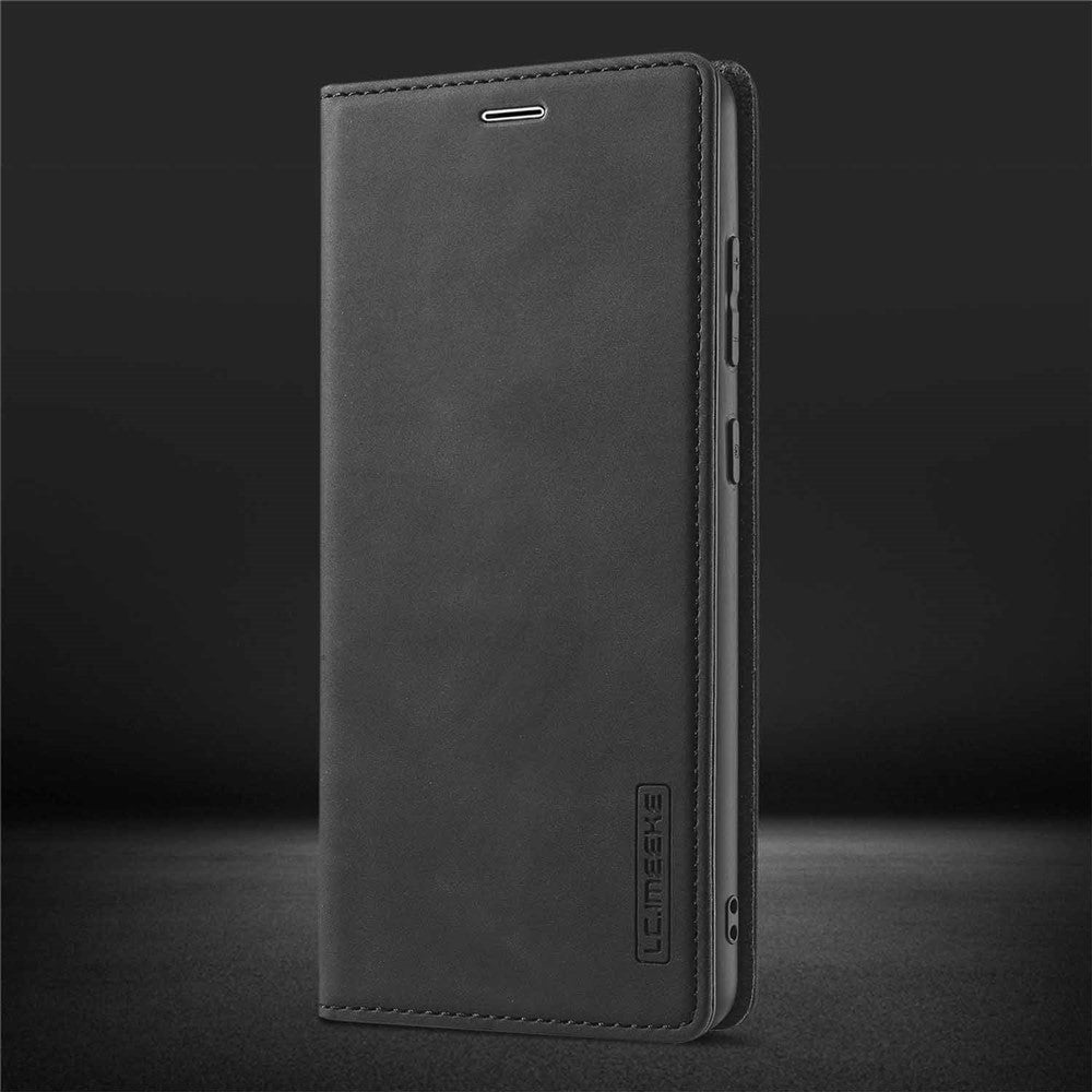 LC.IMEEKE Stærkt Magnetisk Auto-lukkende PU Læder + TPU Stativ Tegnebog Telefoncover Telefonetui til Samsung Galaxy A53 5G