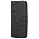 Telefoncover til Samsung Galaxy A13 4G – pungmodel i PU-læder med syninger og flip-funktion