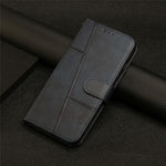 Stitching PU Leather Stand Wallet Phone Case Dual-sided Magnetic Clasp Cover for Samsung Galaxy A53 5G